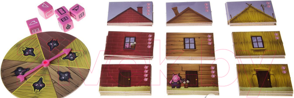 Изображение товара Настольная игра GaGa Три Поросенка