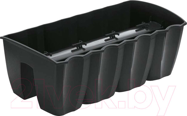 Изображение товара Кашпо Prosperplast Crown DCRO600-S433 (антрацит)