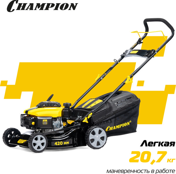 Изображение товара Газонокосилка бензиновая Champion LM4215