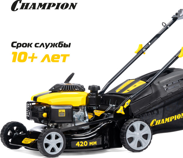 Изображение товара Газонокосилка бензиновая Champion LM4215