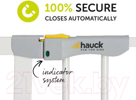 Изображение товара Ворота безопасности для детей Hauck Autoclose'n Stop 2 / 597347 (White)
