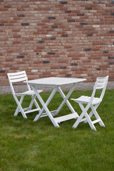 Изображение товара Стол складной Ipae Progarden Tevere / TEV050BI (белый)