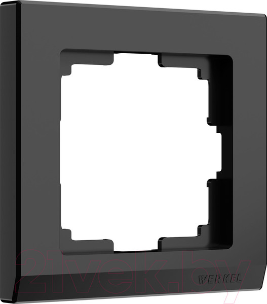 Изображение товара Рамка для выключателей и розеток Werkel W0011808 / a050908 (черный)