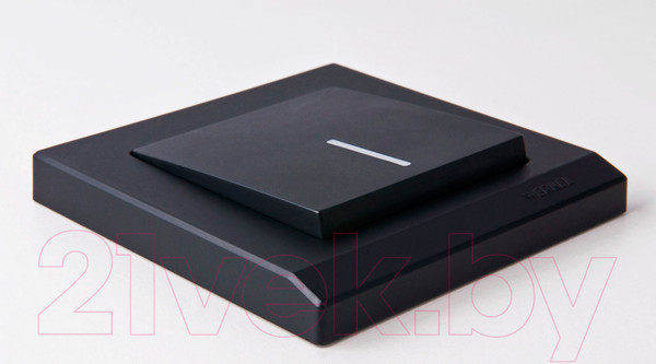 Изображение товара Рамка для выключателей и розеток Werkel W0011808 / a050908 (черный)