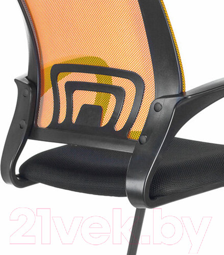 Изображение товара Стул офисный Brabix Fly CF-100 / 532088 (оранжевый/черный, TW-38-3/TW-11)