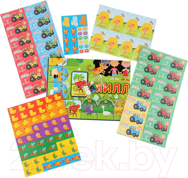 Изображение товара Настольная игра Умные игры Миллионер. Синий трактор / 4690590233016