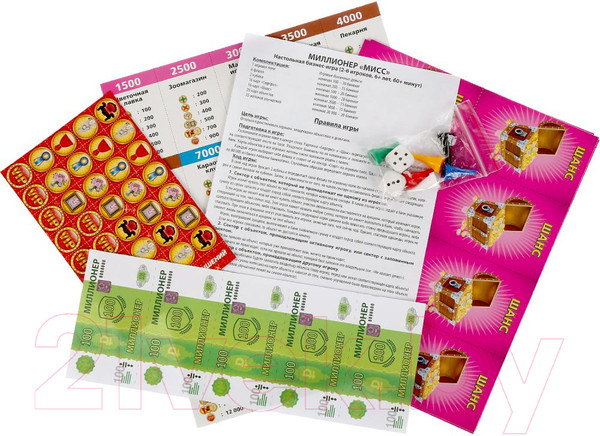 Изображение товара Настольная игра Умные игры Миллионер / 4690590231227