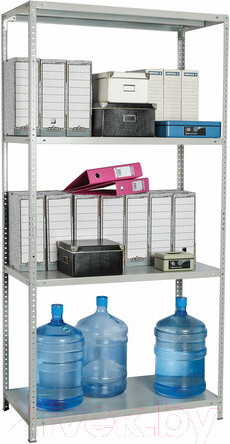 Изображение товара Стеллаж металлический Brabix Ms-185/40/70-4 / 291103