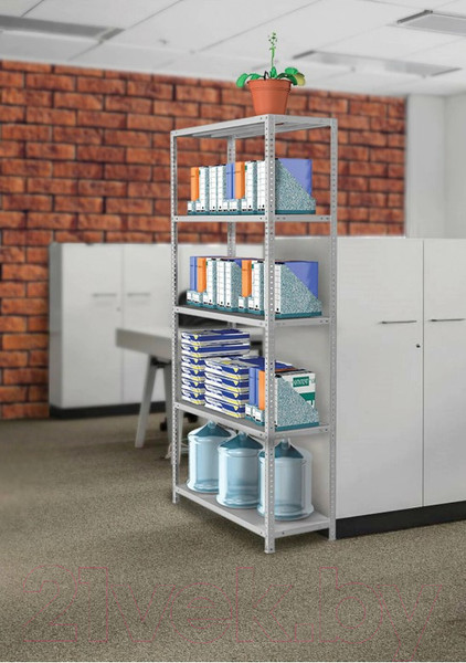 Изображение товара Стеллаж металлический Brabix Ms Kd-200/50-5 / 291120