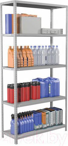 Изображение товара Стеллаж металлический Brabix Ms Kd-200/30-5 / 291118
