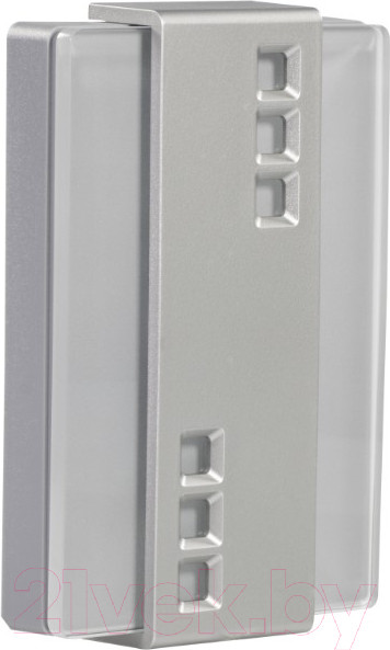 Изображение товара Электрический звонок Zamel GNS-247 / GNS-247-SRB (стекло/серебристый)