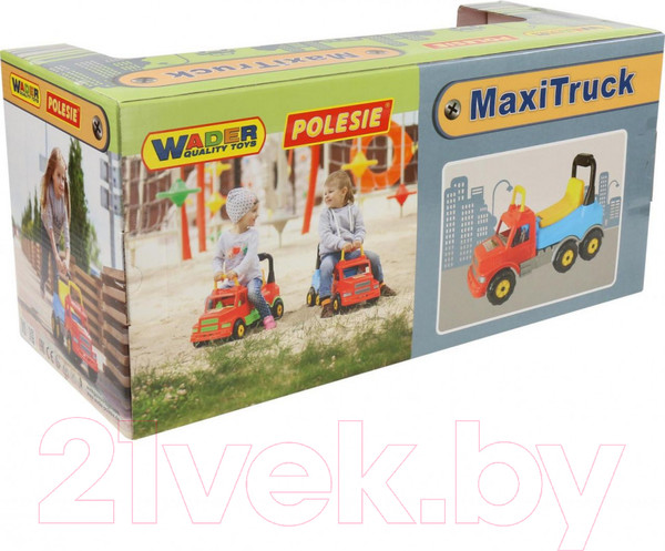 Изображение товара Каталка детская Полесье Буран №1 / 67210 (красный)