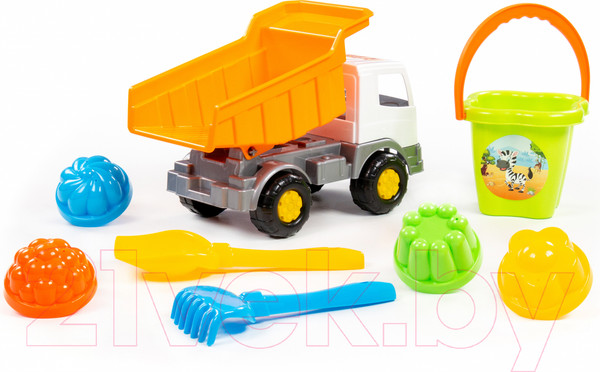 Изображение товара Набор игрушек для песочницы Полесье №185 / 9080