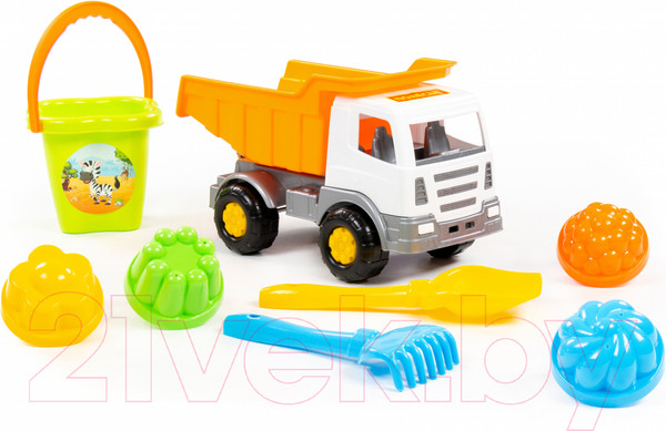 Изображение товара Набор игрушек для песочницы Полесье №185 / 9080