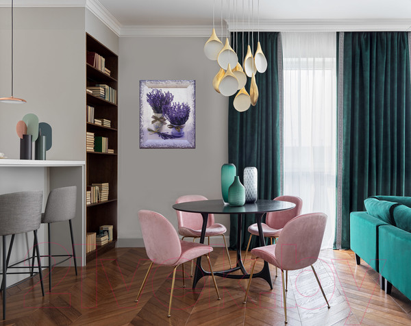 Изображение товара Картина Декарт Лаванда 8Л2334 (в раме)