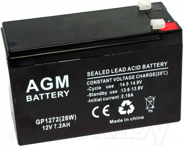 Изображение товара Аккумуляторная батарея AGM Battery GP-1272 F2
