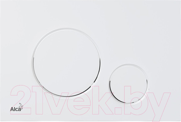 Изображение товара Кнопка для инсталляции Alcadrain M676 (белый матовый)