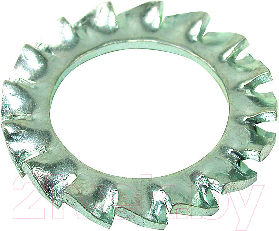Изображение товара Шайба ЕКТ M12 DIN6798A / CV012222 (100шт, цинк)