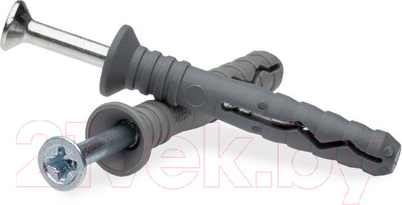 Изображение товара Дюбель-гвоздь ЕКТ Потай 6x40 / VZ011643 (200шт, полипропилен)