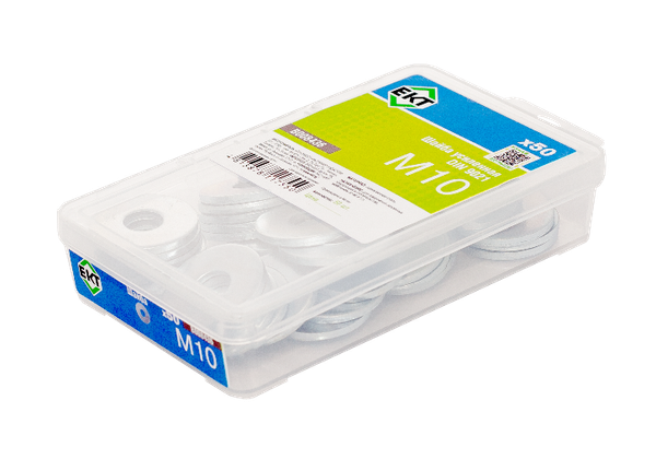 Изображение товара Шайба ЕКТ М10 DIN9021 прочность 4.8 / B008436 (50шт, цинк)