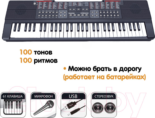 Изображение товара Музыкальная игрушка Bondibon Синтезатор Клавишник / ВВ4949