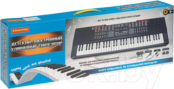 Изображение товара Музыкальная игрушка Bondibon Синтезатор Клавишник / ВВ4949