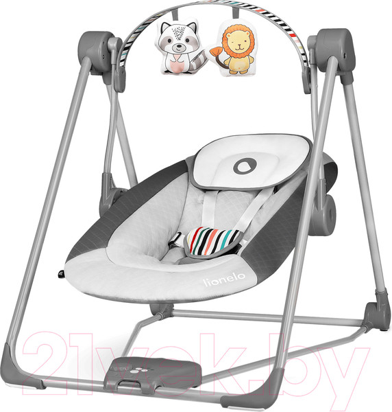 Изображение товара Качели для новорожденных Lionelo Otto Cozy Grey (серый)