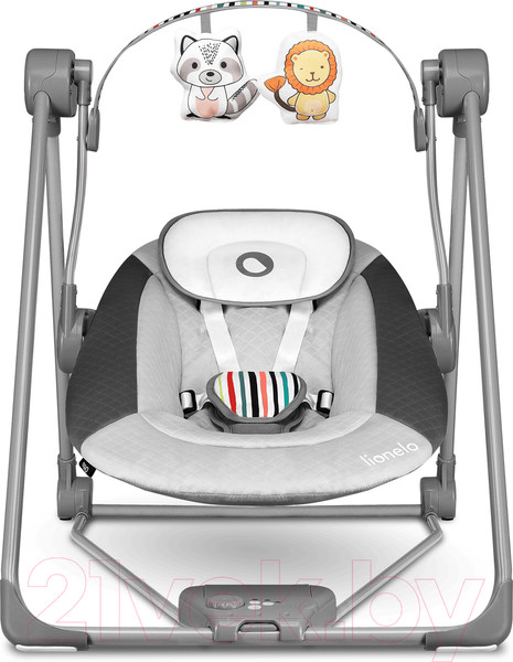 Изображение товара Качели для новорожденных Lionelo Otto Cozy Grey (серый)