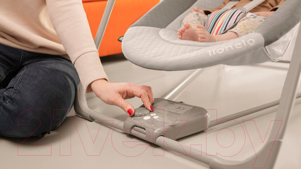 Изображение товара Качели для новорожденных Lionelo Otto Cozy Grey (серый)