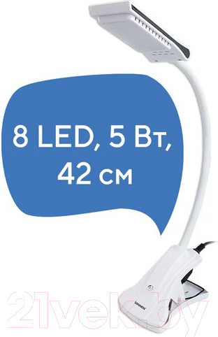 Изображение товара Настольная лампа Sonnen Ou-138 / 236668 (белый)