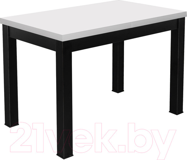 Изображение товара Обеденный стол Eligard Black 2 / СОБ 2 (белый матовый)
