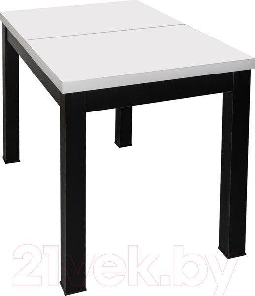 Изображение товара Обеденный стол Eligard Black 2 / СОБ 2 (белый матовый)