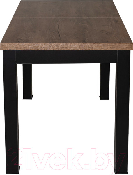 Изображение товара Обеденный стол Eligard Black 2 / СОБ 2 (дуб канзас)