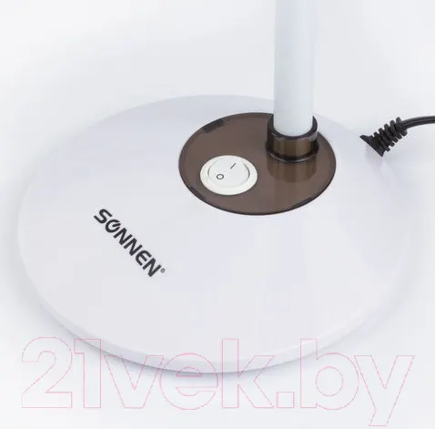 Изображение товара Настольная лампа Sonnen Ou-607 / 236680 (белый/коричневый)