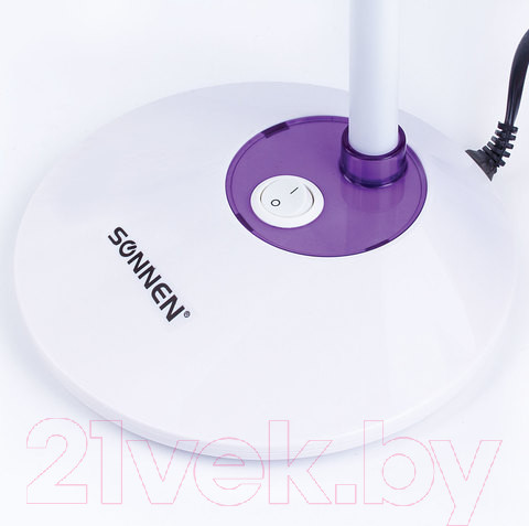 Изображение товара Настольная лампа Sonnen Ou-607 / 236682 (белый/фиолетовый)