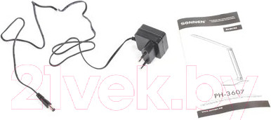 Изображение товара Настольная лампа Sonnen Ph-3607 / 23668 (серебристый)