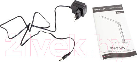 Изображение товара Настольная лампа Sonnen Ph-3609 / 236688 (серебристый)