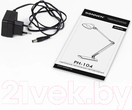 Изображение товара Настольная лампа Sonnen Ph-104 / 236691 (серебристый)