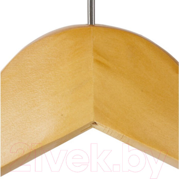 Изображение товара Деревянная вешалка-плечики Brabix Люкс р.48-50 / 601163 (сосна)