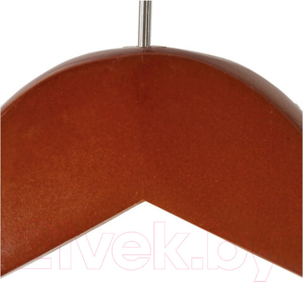 Изображение товара Деревянная вешалка-плечики Brabix Люкс р.48-50 / 601164 (вишня)