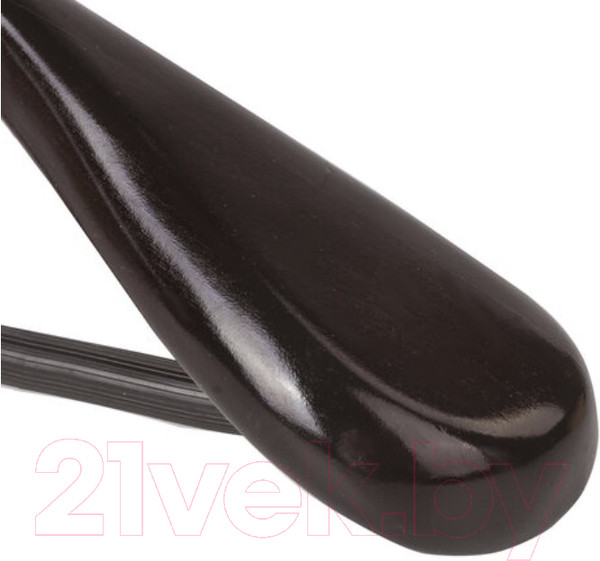 Изображение товара Деревянная вешалка-плечики Brabix Люкс р.48-50 / 601165 (шоколад)