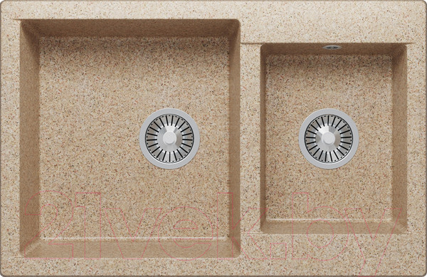 Изображение товара Мойка кухонная Polygran Brig-772 (песочный)