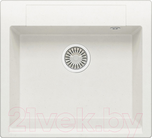 Изображение товара Мойка кухонная Polygran Argo-560 (белый хлопок)