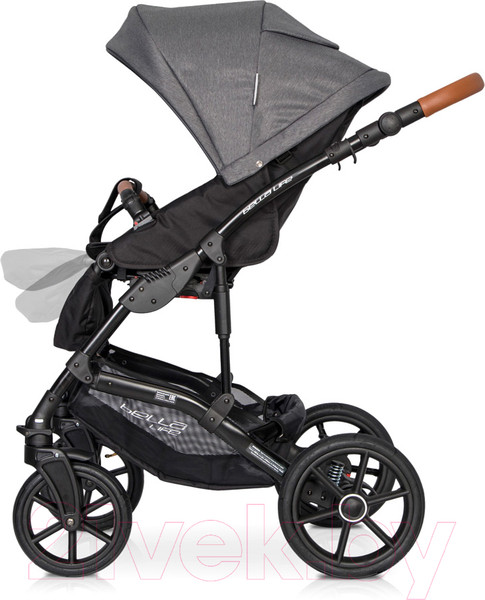 Изображение товара Детская универсальная коляска Riko Basic Bella Life 2 в 1 (06/Anthracite)