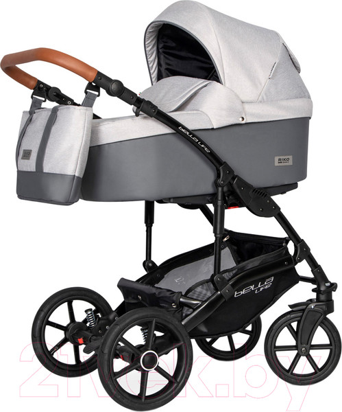 Изображение товара Детская универсальная коляска Riko Basic Bella Life 3 в 1 (01/Grey Fox)