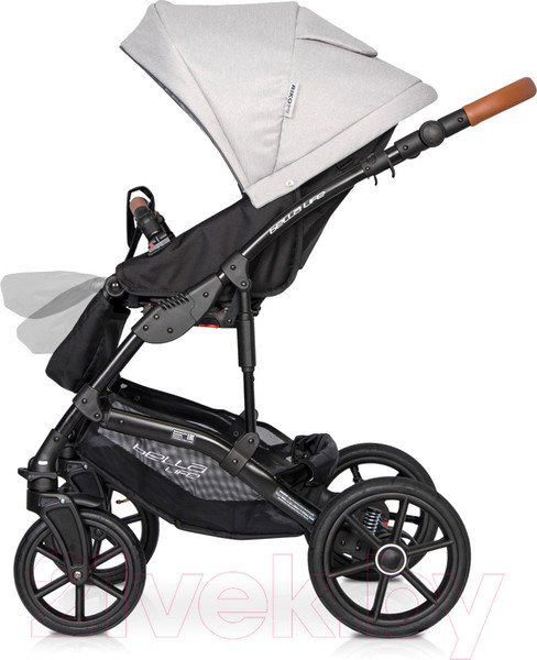 Изображение товара Детская универсальная коляска Riko Basic Bella Life 3 в 1 (01/Grey Fox)