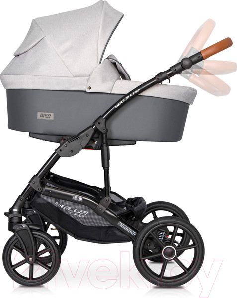 Изображение товара Детская универсальная коляска Riko Basic Bella Life 3 в 1 (01/Grey Fox)