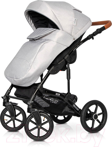Изображение товара Детская универсальная коляска Riko Basic Bella Life 3 в 1 (01/Grey Fox)