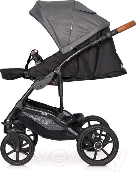 Изображение товара Детская универсальная коляска Riko Basic Bella Life 3 в 1 (06/Anthracite)