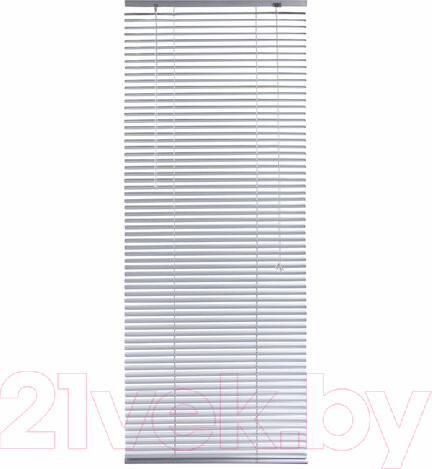 Изображение товара Жалюзи горизонтальные Brabix 50x160 / 606033 (серебристый)